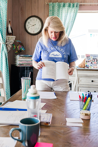 Dawn McGee leads business planning event at Holden Beach